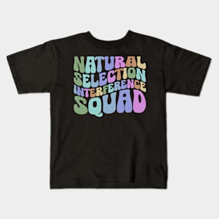 Natural Selection Interference Squad EMS Firefighter Kids T-Shirt